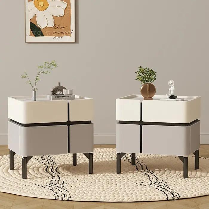 2 ensemble De Table De chevet peu encombrante