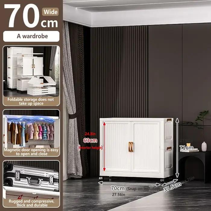 Armoire de rangement pliable pour bébé