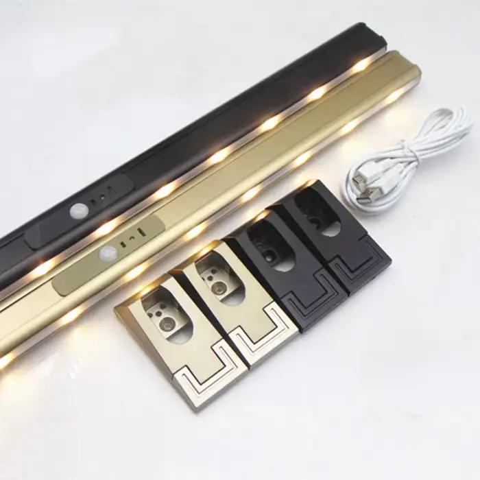 Aqumotic-Lampe à induction humaine à LED, cintre d'armoire, poteau de gril, accessoires de charge po