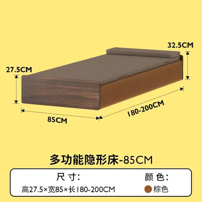 Lit moderne Unique minimaliste fantaisie multifonctionnel lit de couchage salon pliant Muebles Para El Hogar chambre accessoires