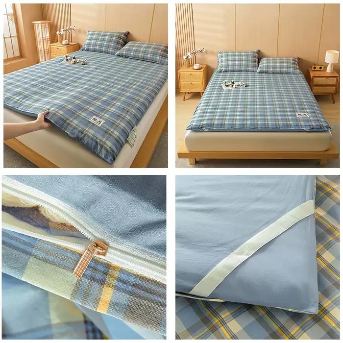 Surmatelas en coton, futon japonais
