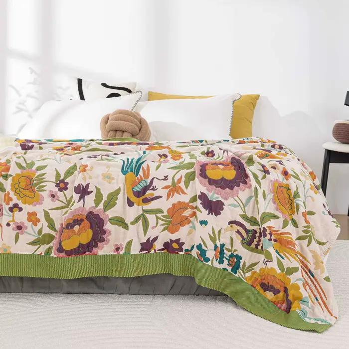 Couverture de luxe en coton