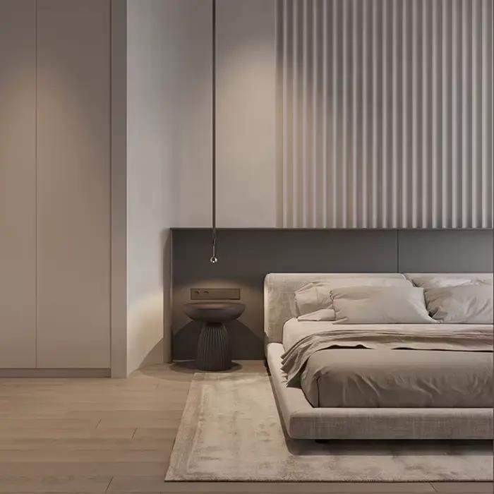 Lit King Size avec rangement