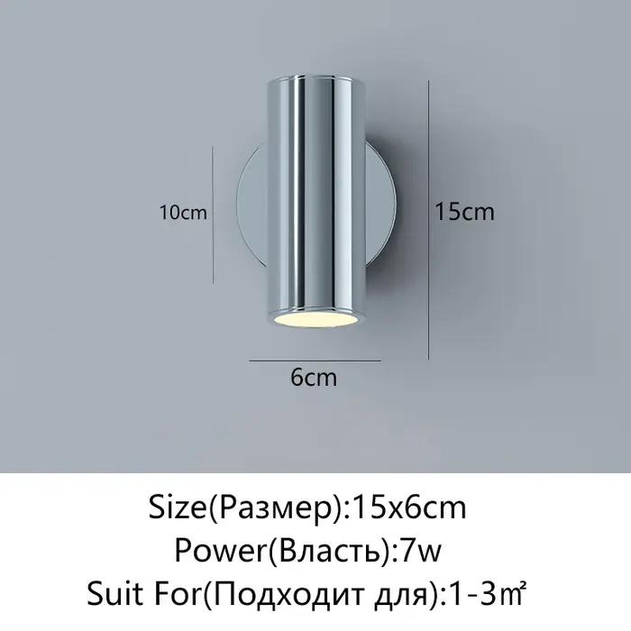 Moderne LED chevet rotatif applique pour chambre