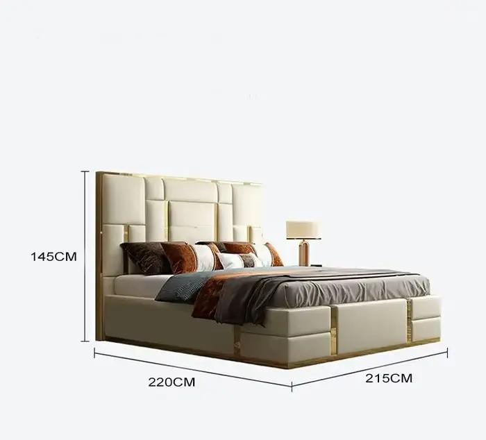 Lit Queen Double personnalisable haut de gamme