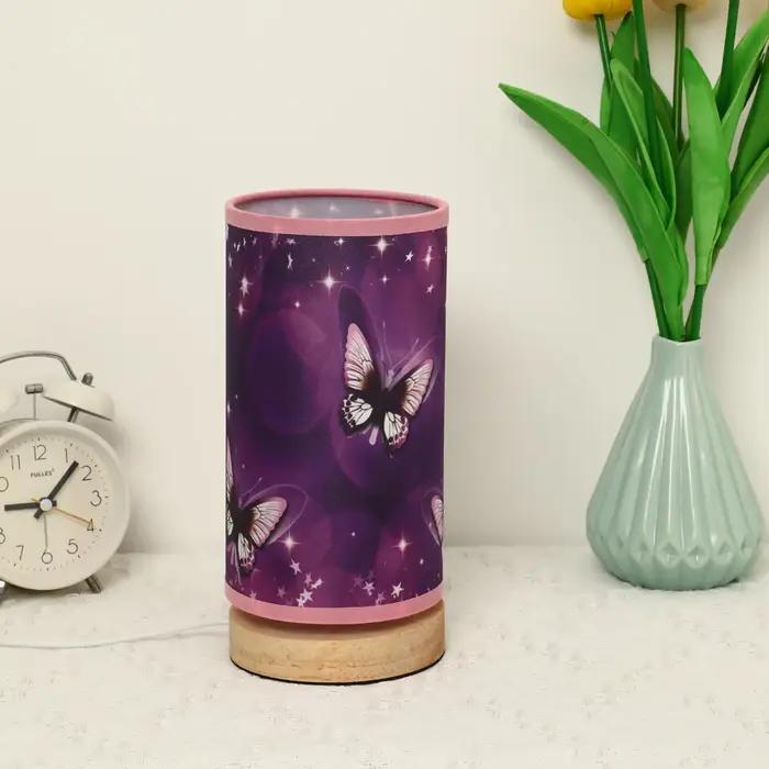 Petite lampe de Table chevet chaud LEDins papillon veilleuse créative