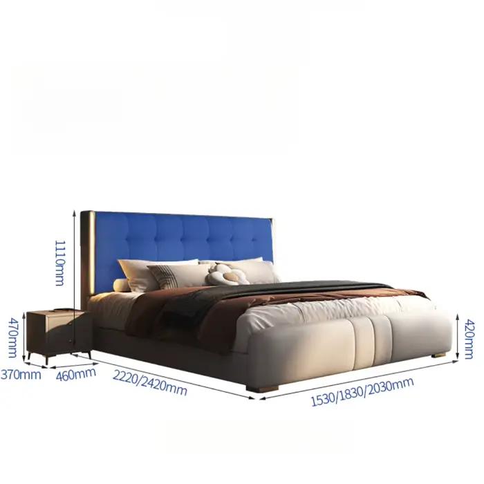 Rangement Unique lits King Size esthétique européen enfant dormir maison