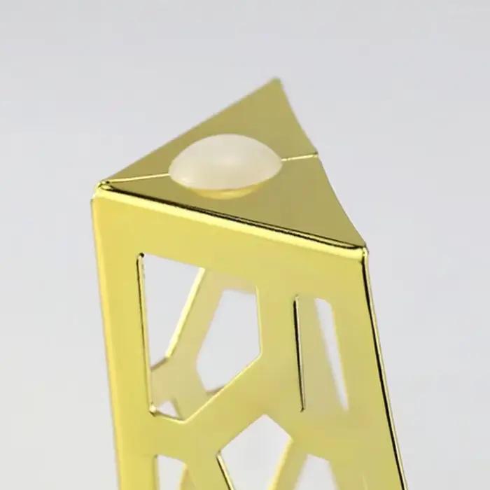 Pieds de meubles classiques en métal évidés, pieds de canapé géométriques, quincaillerie moderne, ar
