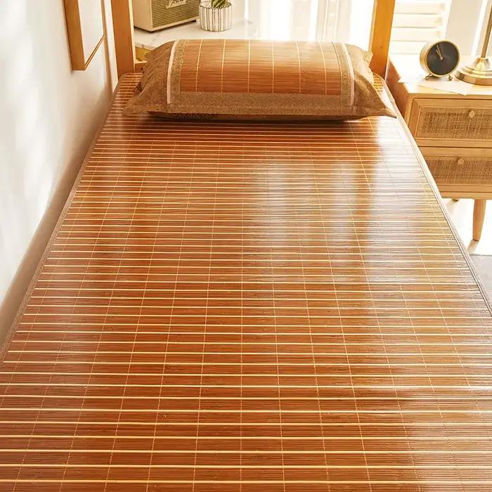 Matelas double face en bambou pour lit d'été