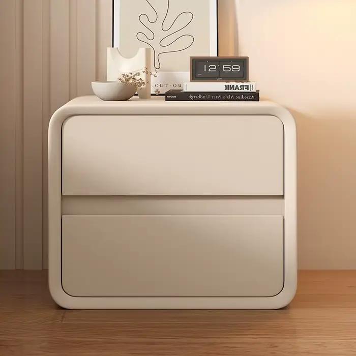Table de chevet meuble d'appoint de lit de luxe