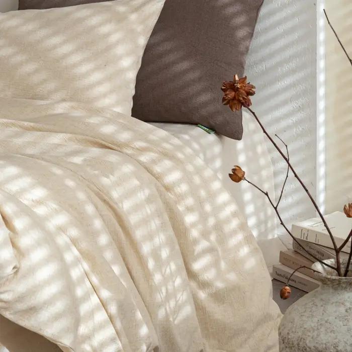Parure de lit en lin lavé – Housse de couette