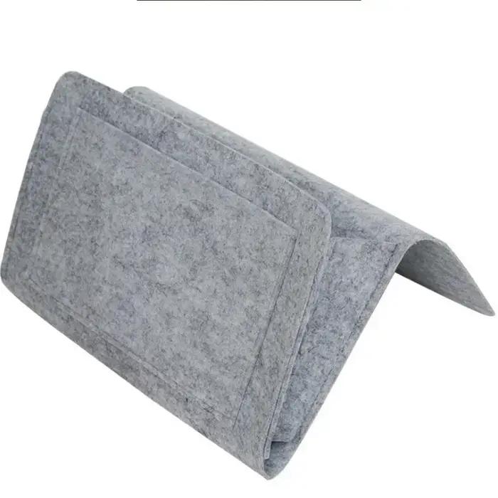 Sac de rangement de chevet en feutre