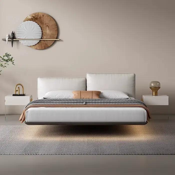 Tête de lit de luxe nordique rembourrée