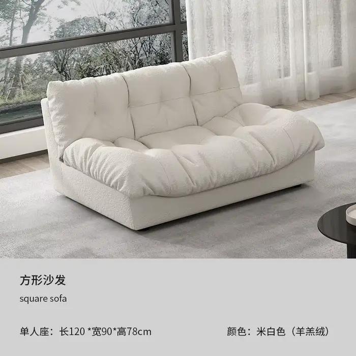 Confortable Relax salon canapés sol classique doux paresseux canapé coussin Double Woonkamer Banken