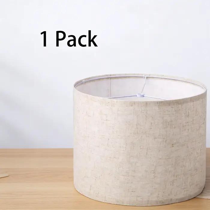 Abat-jour en forme de tambour pour lampes de table