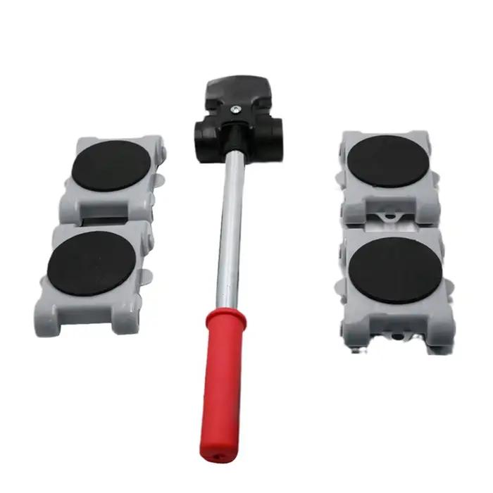 RapDuty-Ensemble d'outils de déplacement de meubles, barre de rouleau de roue, élévateur de meubles,