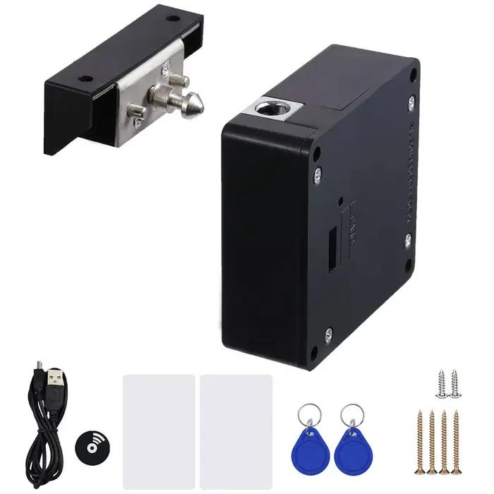 Serrure d'armoire électronique cachée avec câble USB