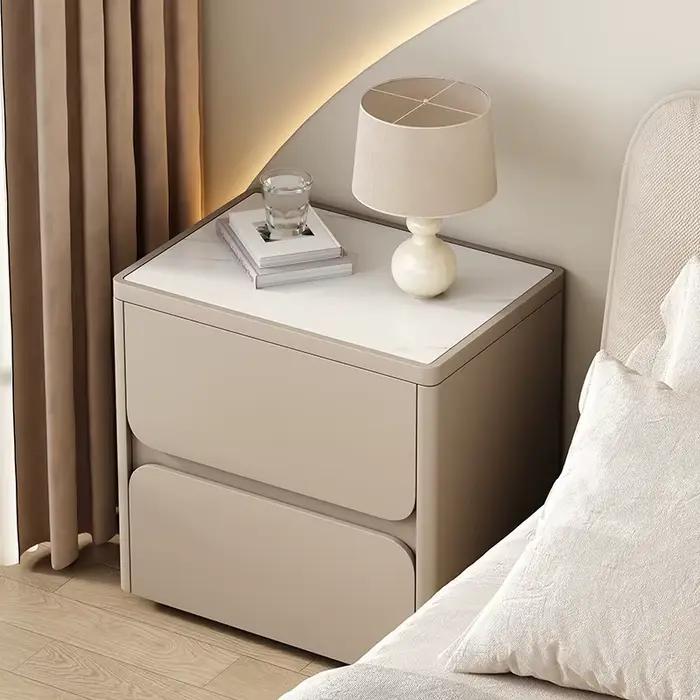 Table De chevet Simple et tendance De luxe, Design délicat, Tables De chevet modernes pour chambre à coucher, meubles De maison De Style italien