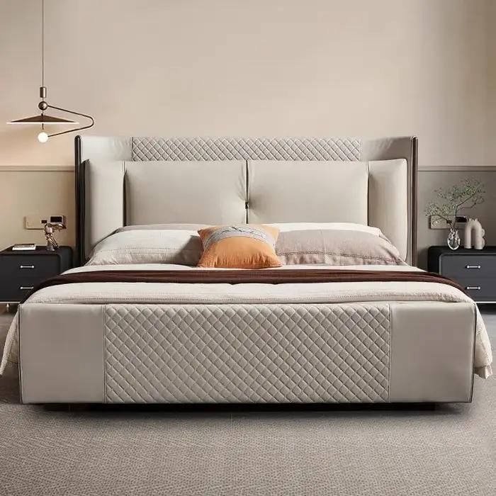 Plate-forme lit de couchage enfants cadre bébé reine lit Double moderne Massage beauté européen Simple en bois Beliche Salon meubles