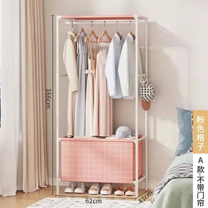 Armoire cintre casier de rangement placards ouverts Dressers armoires lit pliant