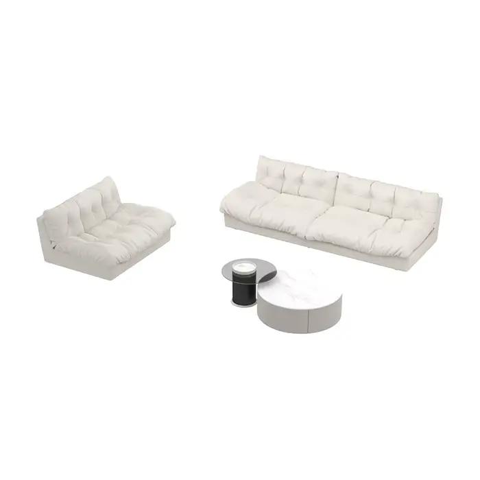 Confortable Relax salon canapés sol classique doux paresseux canapé coussin Double Woonkamer Banken meubles de maison accessoires