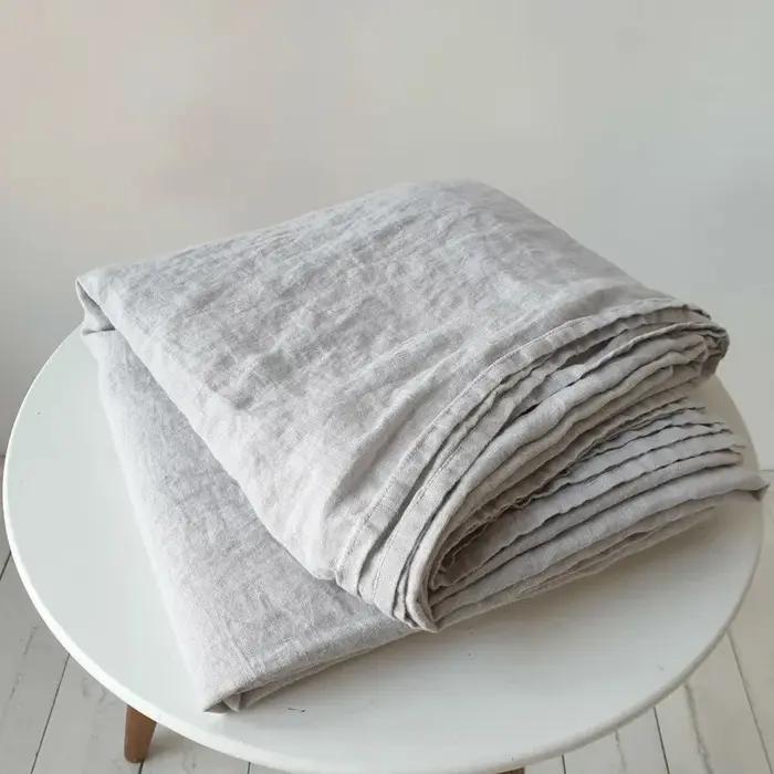 Drap de lit en lin pur 100%