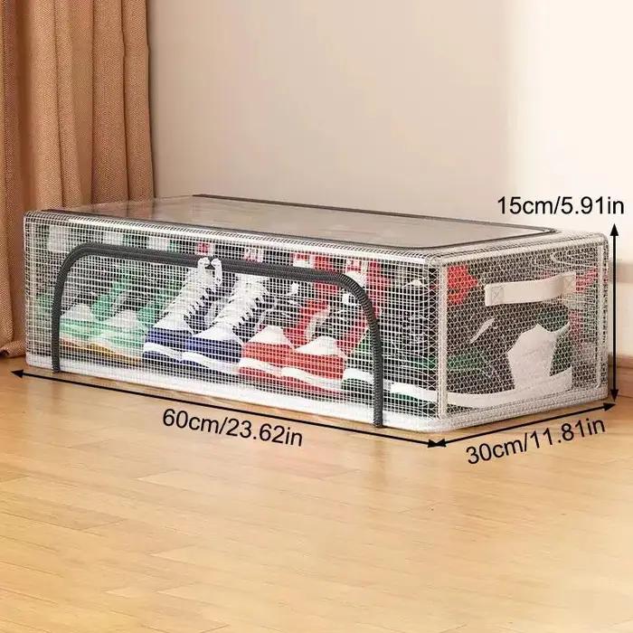 Boîte de rangement transparente pour chaussures