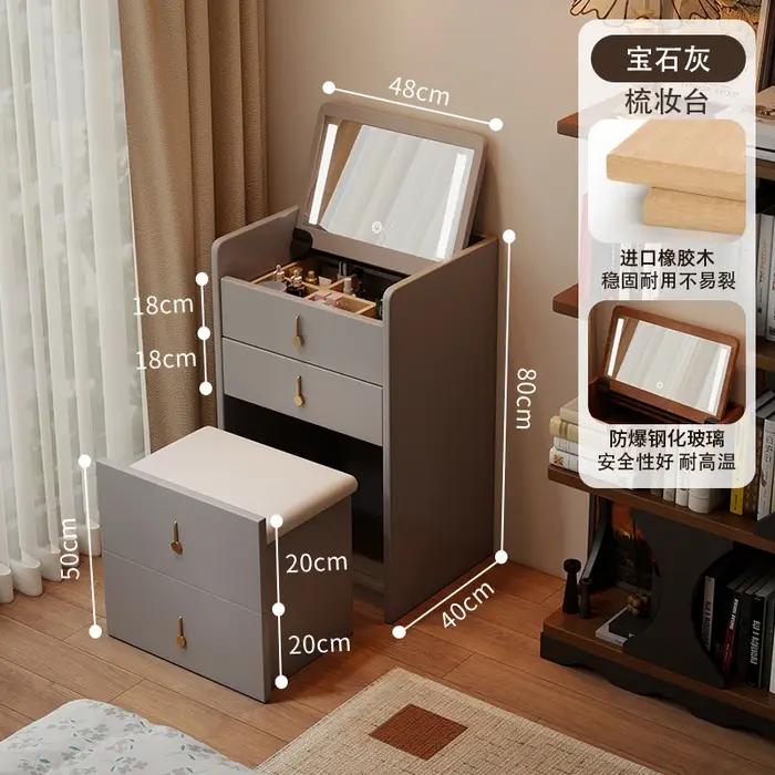 Coiffeuse en bois pour femmes