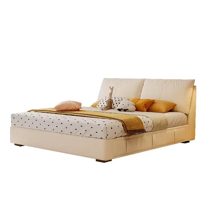 Chambre principale minimaliste moderne