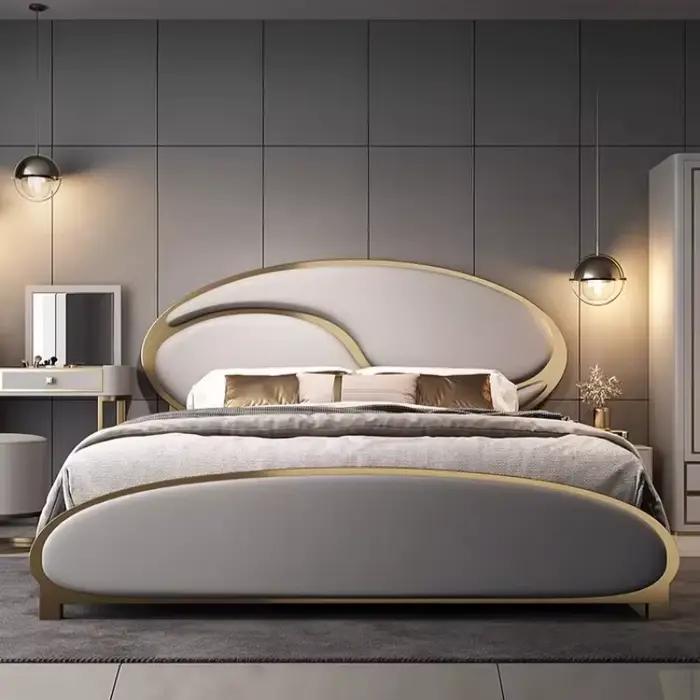 Lit double design artistique avancé