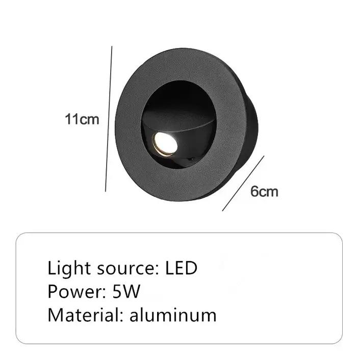 Lampe de lecture LED moderne pour chevet d'hôtel