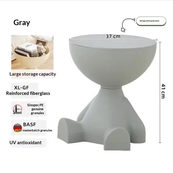 Table de chevet en plastique