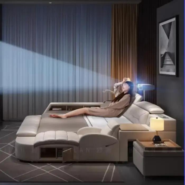 Tête de lit de lit double Queen 180x200cm