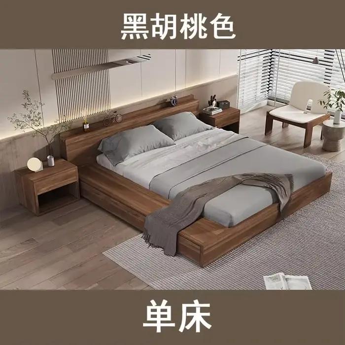 Lits de chambre japonais de style loft 180x200, lits uniques pour enfants, lits de luxe italiens ave