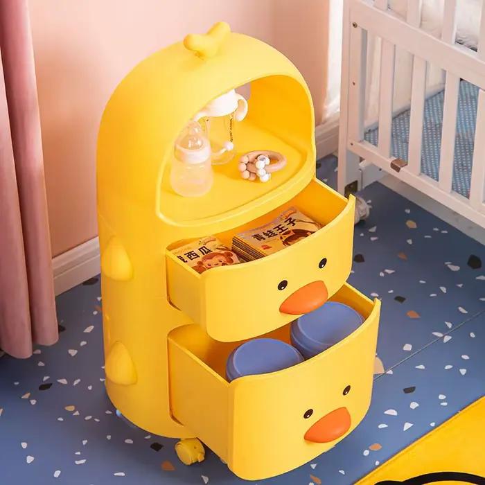 Table de chevet de dessin animé pour enfants