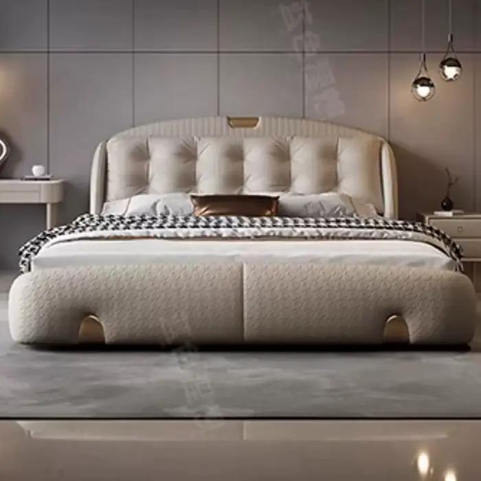 Lit Moderne de Luxe en Bois pour Filles
