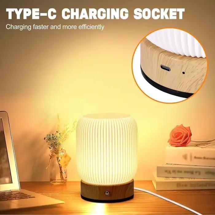 Lampe tactile de chevet pour chambres et salons