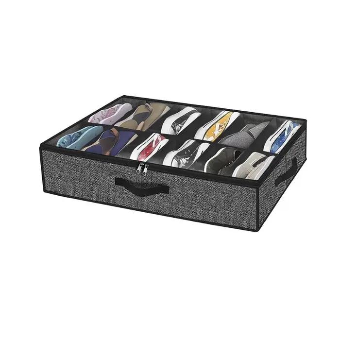 Boîte de rangement de chaussures pour sous le lit