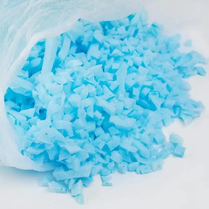 Recharge de mousse à mémoire de forme râpée de 2.3kg, remplissage de sac de haricots de remplacement