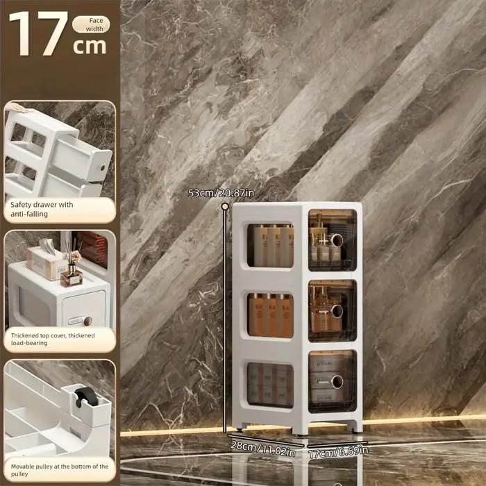 Armoire de rangement à fentes de 17 cm