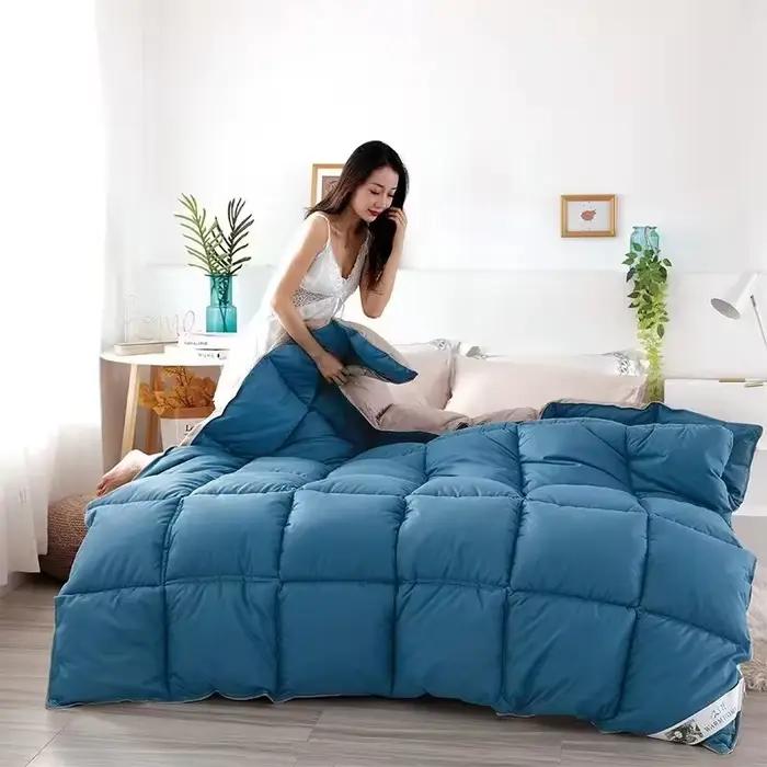 Couette en duvet de canard d'oie blanche