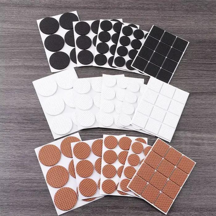 6/9/12PCS Auto-Adhésif Tapis antidérapant Coussin Pare-chocs Meubles Jambe Pied Tapis de Feutre Pour
