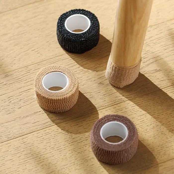 Autocollants de couverture de jambe de table de chaise de rouleau de meubles en feutre anti-ald, cou