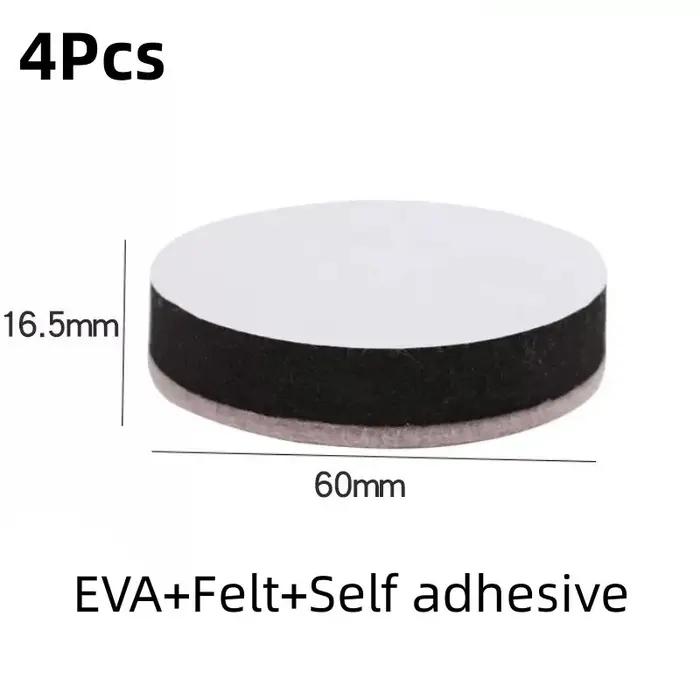 4 pièces en acier au carbone meubles lourds rehaussant pied coussin lit canapé chaise Table pieds résistant à l'usure
