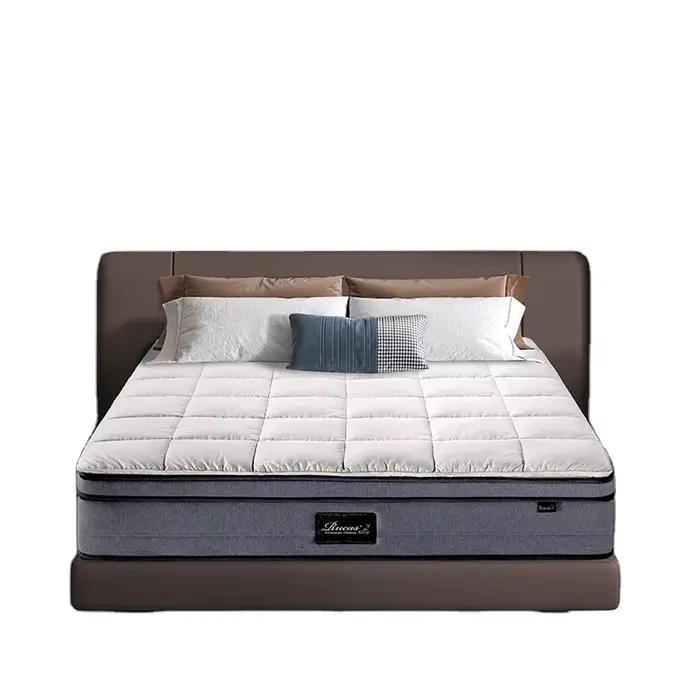 Matelas de lit Double pour hôtels, Style moderne, avec fonction de Massage, housse pliable en tissu