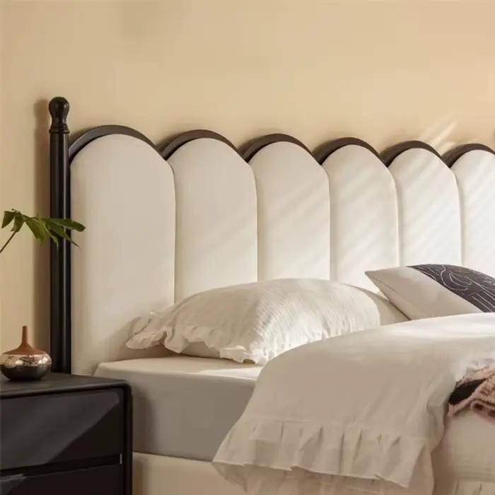Lits Double esthétiques chambre à coucher tête De lit moderne