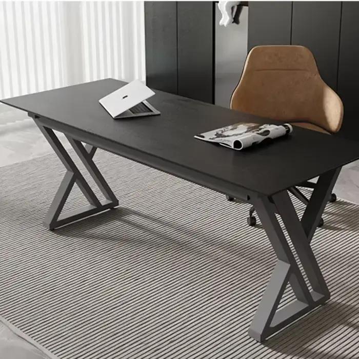 Pied de Table en laque de cuisson en fer, support de Table en métal, bureau d'ordinateur, cadre en f