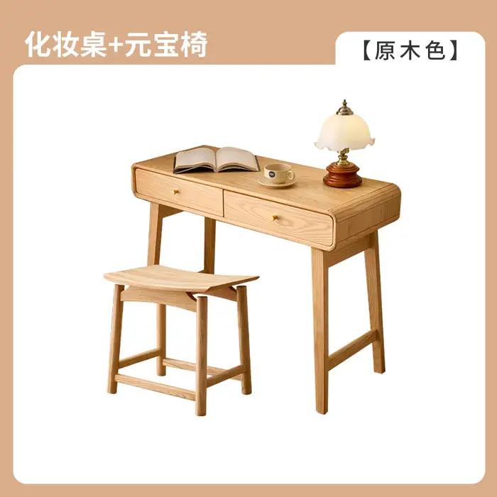 Table de Coiffeuse Vintage du milieu du siècle avec tiroir