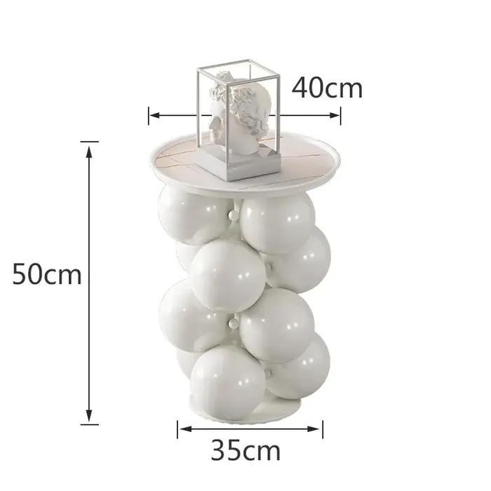Table basse en ardoise d'acier inoxydable