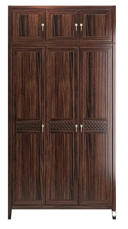 Armoire de rangement d'angle en bois de luxe, fine et compacte, pour la maison